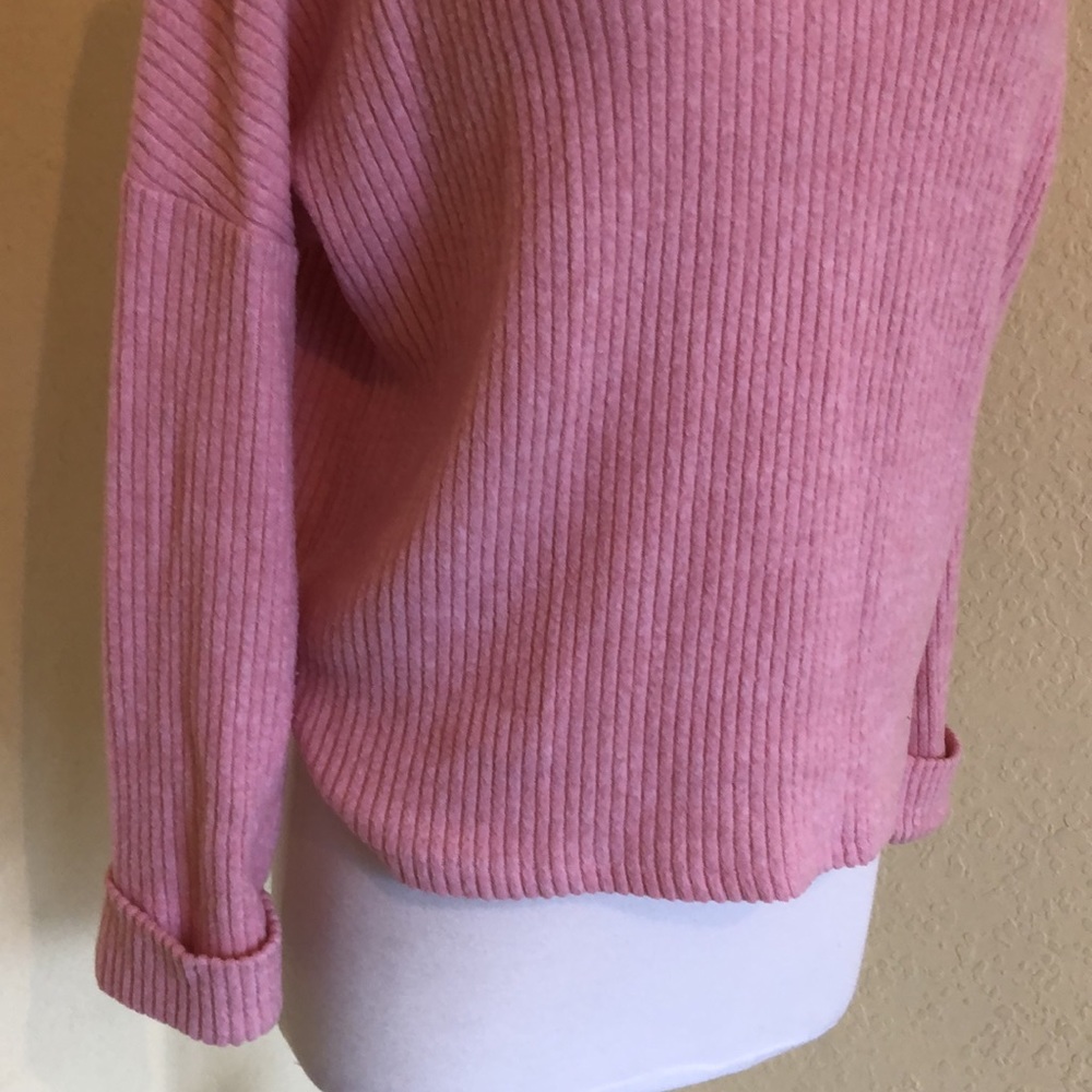 H&M Mock Turtle Neck Ribbed Sweater Size Small - Picture 3 of 9